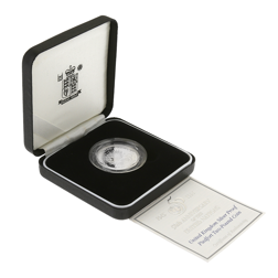 Pre-Owned 1945-1995 UK 50th Anniversary of United Nations Silver Piedfort Proof £2 Coin - VAT Free
