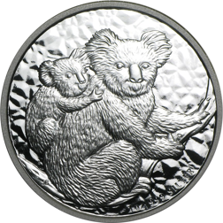 Pre-Owned 2008 Australian Koala 1oz Silver Coin - VAT Free