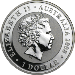 Pre-Owned 2008 Australian Koala 1oz Silver Coin - VAT Free