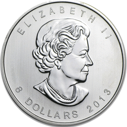 Pre-Owned 2013 Canadian Polar Bear 1.5oz Silver Coin - VAT Free