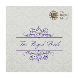 Pre-Owned 2015 UK The Royal Birth £5 Proof Silver Coin - VAT Free