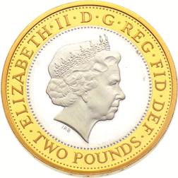 Pre-Owned UK 2015 The Royal Navy Silver Piedfort £2 Proof Coin  - VAT Free