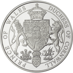 Pre-Owned 2005 Prince of Wales and Camilla Parker Bowles Silver Celebration Medal