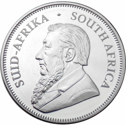 Pre-Owned 2017 South African Krugerrand 50th Anniversary 1oz Proof Silver Coin - VAT Free