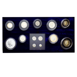 Pre-Owned 2000 UK Millennium Proof Silver Coin Collection