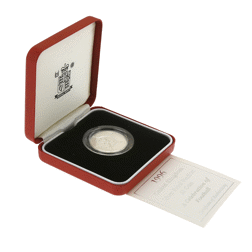 Pre-Owned 1996 UK 'A Celebration of Football' £2 Piedfort Proof Silver Coin - VAT Free