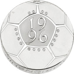 Pre-Owned 1996 UK 'A Celebration of Football' £2 Piedfort Proof Silver Coin - VAT Free