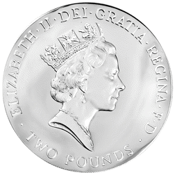 Pre-Owned 1996 UK 'A Celebration of Football' £2 Piedfort Proof Silver Coin - VAT Free