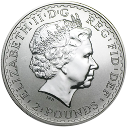 Pre-Owned 1998 UK Britannia 1oz Silver Coin - VAT Free
