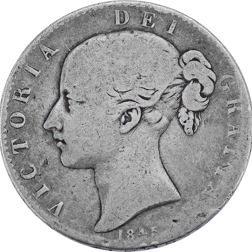 Pre-Owned 1845 Victoria Young Head Crown - VAT Free