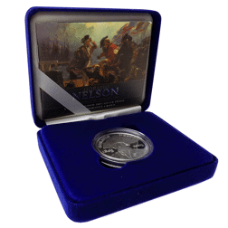 Pre-Owned 2005 UK Horatio Nelson Silver Proof Crown - VAT Free