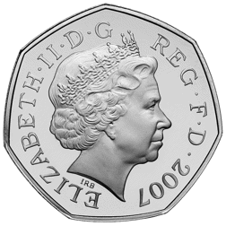 Pre-Owned 2007 UK Scouts 100 Years of Adventure 50p Piedfort Proof Silver Coin - VAT Free