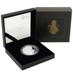Pre-Owned 2017 UK Queen's Beasts The Unicorn 1oz Proof Silver Coin - VAT Free