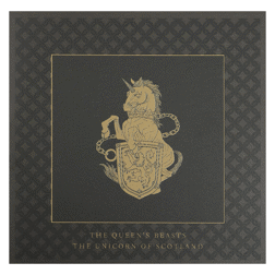 Pre-Owned 2017 UK Queen's Beasts The Unicorn 1oz Proof Silver Coin - VAT Free