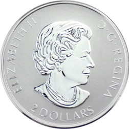 Pre-Owned 2017 Canadian Big Horned Sheep 3/4oz Silver Coin - VAT Free