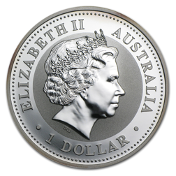 Pre-Owned 2009 Australian Kookaburra 1oz Silver Coin - VAT Free