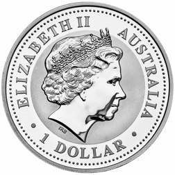 Pre-Owned 2009 Australian Kookaburra 1oz Silver Coin - VAT Free