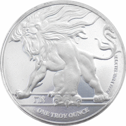 Pre-Owned 2018 Niue Roaring Lion 1oz Silver Coin - VAT Free
