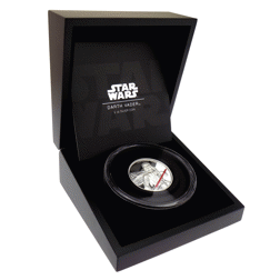 Pre-Owned 2017 Niue Star Wars Darth Vader 2oz Silver Proof Coin - VAT Free