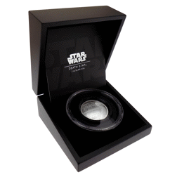Pre-Owned Niue 2018 Star Wars Death Star 2oz Silver Proof Coin - VAT Free