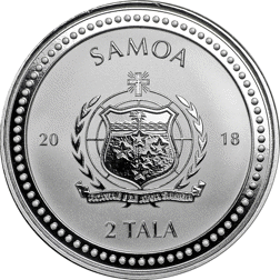 Pre-Owned 2018 Samoa Seahorse 1oz Silver Coin - VAT Free