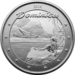 Pre-Owned 2018 Dominica Nature Isle 1oz Silver Coin - VAT Free