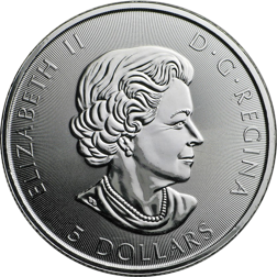 Pre-Owned 2017 Canadian 150th Anniversary Voyageur 1oz Silver Coin - VAT Free