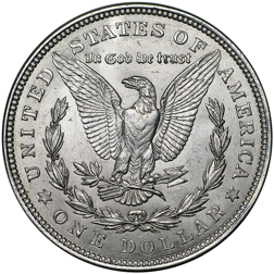 Pre-Owned 1921 USA Silver Morgan Dollar Philadelphia Silver Coin - VAT Free