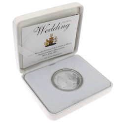 Pre-Owned 2011 UK Royal Wedding Prince William & Catherine Middleton Silver Proof Coin - VAT Free