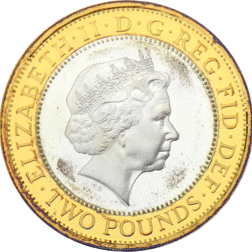 Pre-Owned 2008 UK Olympic Games Handover Ceremony £2 Proof Silver Coin - VAT Free