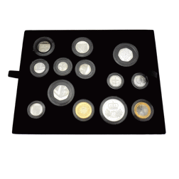 Pre-Owned 2010 UK Royal Mint Silver Proof Coin Collection - VAT Free