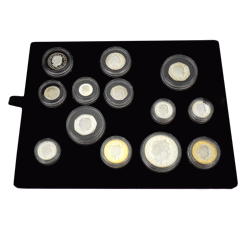 Pre-Owned 2010 UK Royal Mint Silver Proof Coin Collection - VAT Free