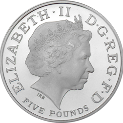 Pre-Owned 1900-2002 UK Queen Mother Memorial Proof Silver Crown - VAT Free