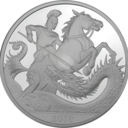 Pre-Owned 2018 UK 5th Birthday Of Prince George Of Cambridge £5 Proof Silver Coin - VAT Free