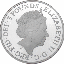 Pre-Owned 2018 UK 5th Birthday Of Prince George Of Cambridge £5 Proof Silver Coin - VAT Free
