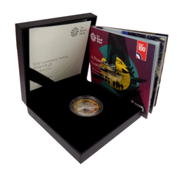 Pre-Owned 2018 UK RAF Centenary Vulcan £2 Silver Proof Coin - VAT Free