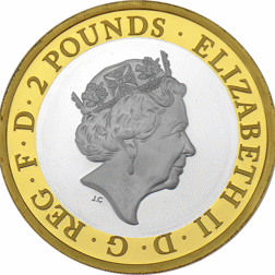 Pre-Owned 2018 UK RAF Centenary Vulcan £2 Proof Silver Coin - VAT Free