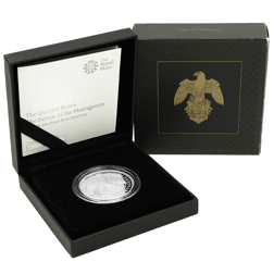 Pre-Owned 2019 UK Queen’s Beasts The Falcon 1oz Proof Silver Coin - VAT Free
