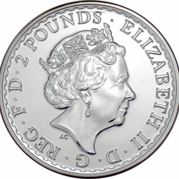 Pre-Owned 2017 UK Britannia 1oz Brilliant Uncirculated Silver Coin - VAT Free