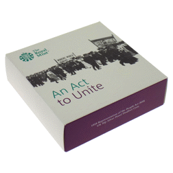 Pre-Owned 2018 UK Representation Of The People 50p Silver Proof Piedfort Coin - VAT Free