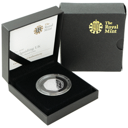 Pre-Owned 2010 UK 100 Years of Girlguiding 50p Proof Silver Coin - VAT Free