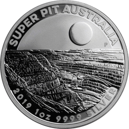 Pre-Owned 2019 Australian Super Pit 1oz Silver Coin - VAT Free