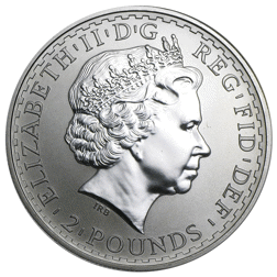 Pre-Owned 2005 UK Britannia 1oz Silver Coin - VAT Free