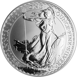 Pre-Owned 2006 UK Britannia 1oz Silver Coin - VAT Free