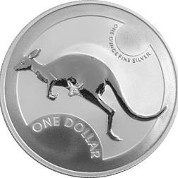 Pre-Owned 2006 Australian Kangaroo 1oz Silver Coin - VAT Free