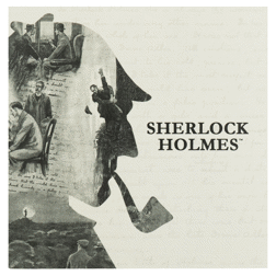 Pre-Owned 2019 UK Sherlock Holmes 50p Proof Silver Coin - VAT Free