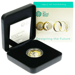 Pre-Owned 2017 UK Nations of the Crown £1 Silver Piedfort Proof Coin - VAT Free