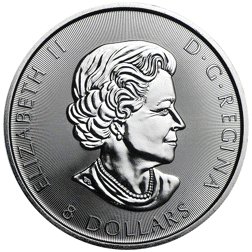 Pre-Owned 2016 Canadian Bison 1.25oz Silver Coin - VAT Free