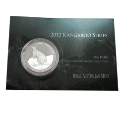 Pre-Owned 2012 Royal Australian Mint: Mareeba Rock Wallaby 1oz Silver Uncirculated Coin - VAT Free