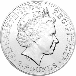 Pre-Owned 2003 UK Carded 1oz Britannia Silver Coin - VAT Free